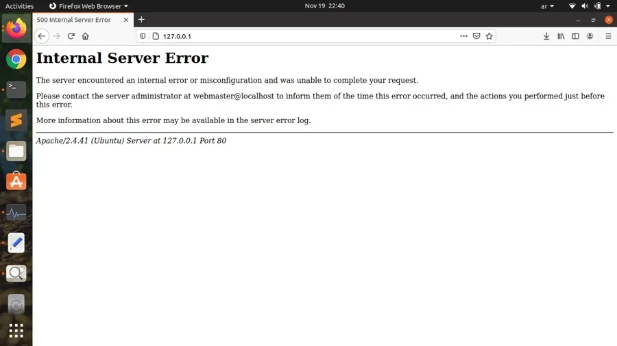 رموز الخطأ - HTTP Error Codes