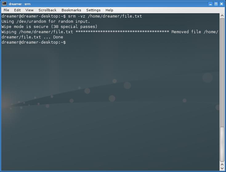 Srm - Secure Remove 